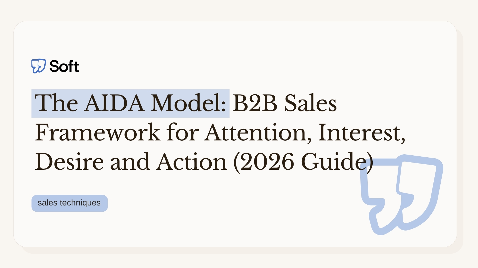 aida-b2b-sales-framework-2026-guide